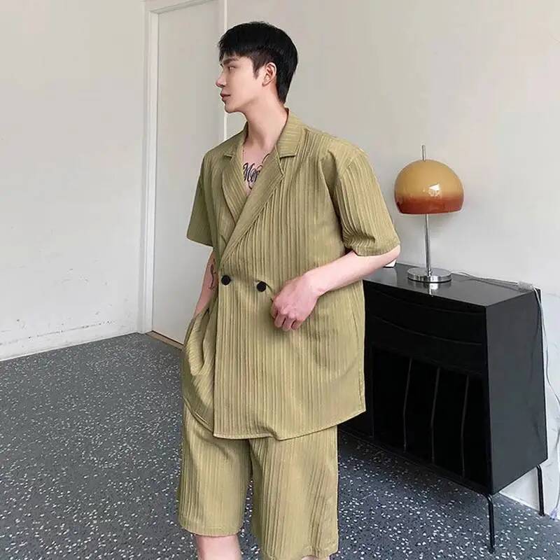 LUZHEN Conjuntos de Moda para  - Men'S Fashion Color reseña y precio