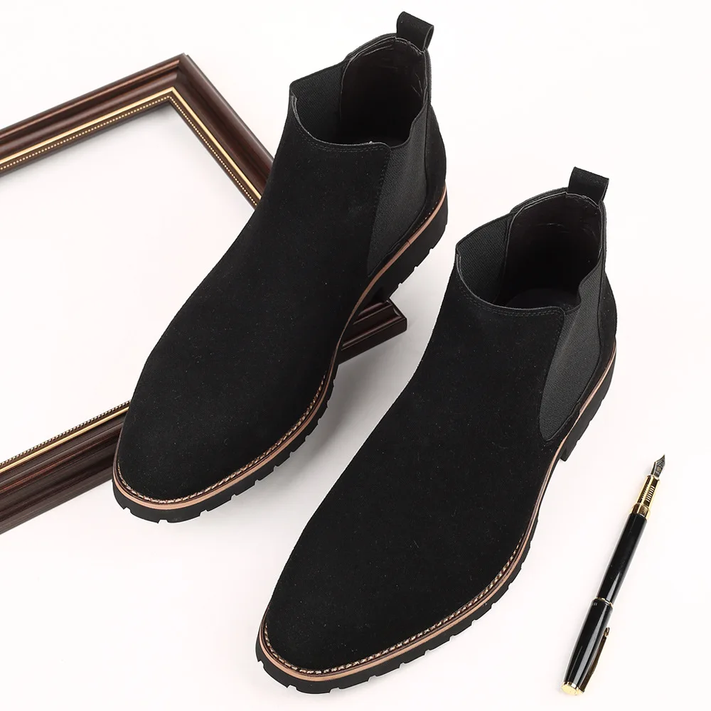 Botas de tobillo para hombre,  - Chelsea Boots Men reseña y precio