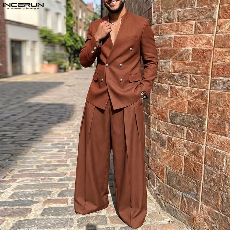 Conjuntos para Hombre INCERUN, - Men'S Fashion Color reseña y precio