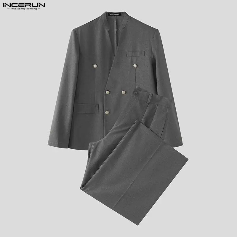 Conjuntos para Hombre INCERUN, - Men'S Fashion Color reseña y precio