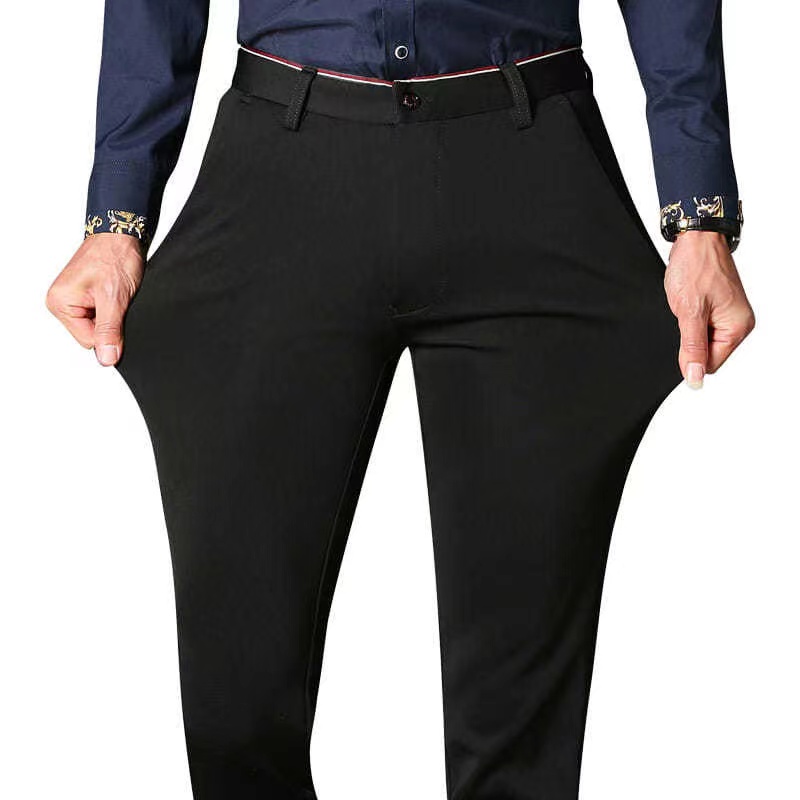 Pantalones de vestir de alta e - Formal Trouser Stretch reseña y precio