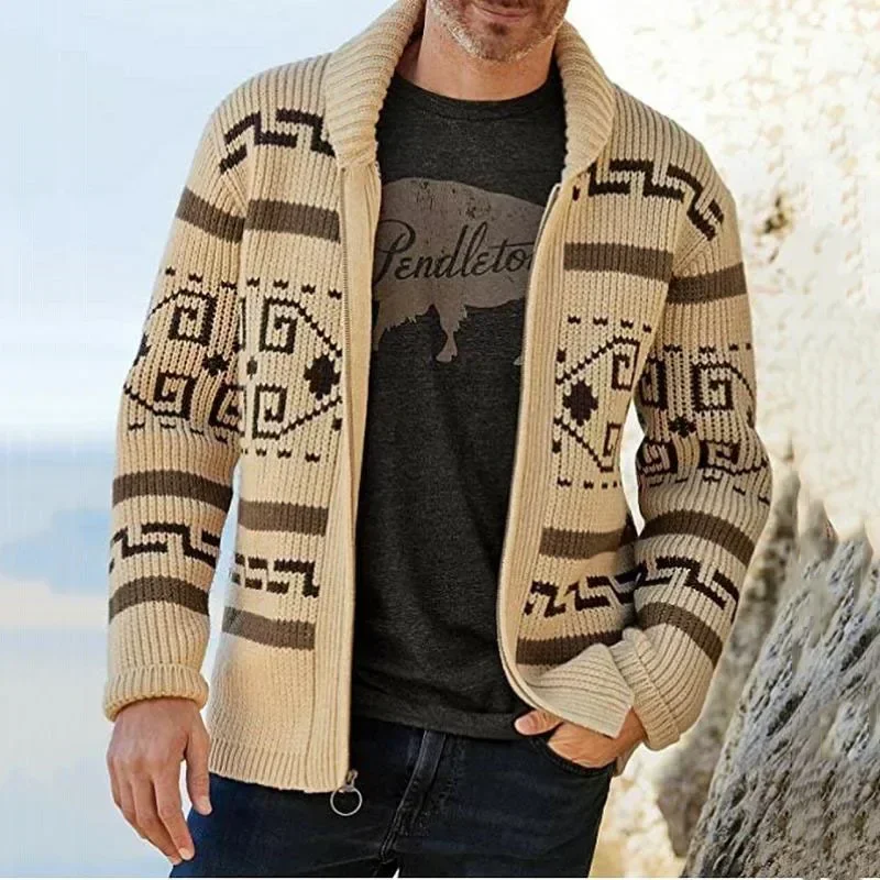 Cárdigan de invierno para homb - Men'S Fashion V Neck Sweater reseña y precio