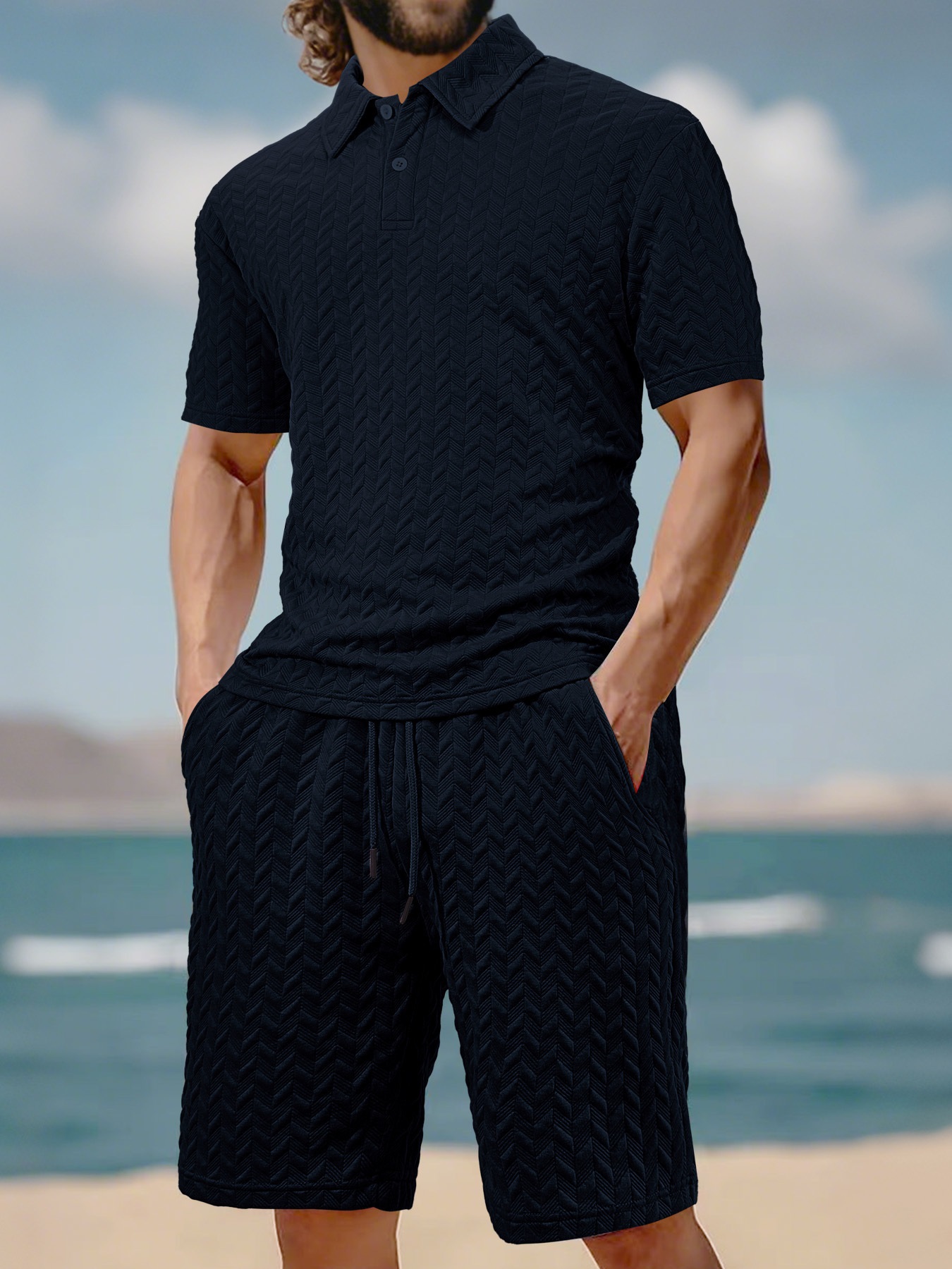 Conjunto de Dos Piezas de Esti - Men'S Fashion Color reseña y precio