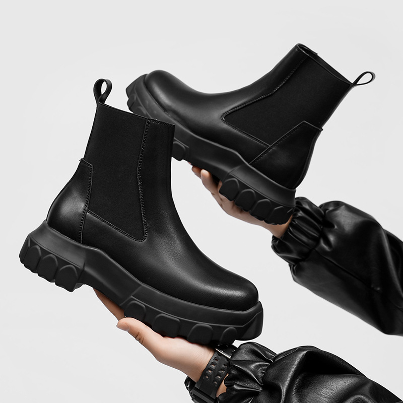Botas Chelsea de piel auténtic - Chelsea Boots Men reseña y precio