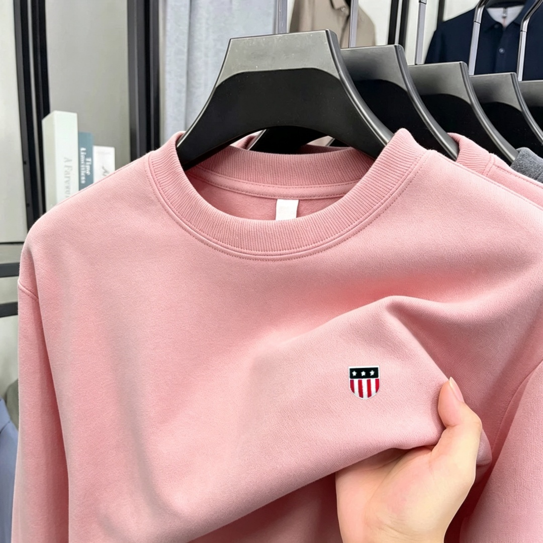 Camiseta de manga larga con cu - Mens Fashion Top reseña y precio