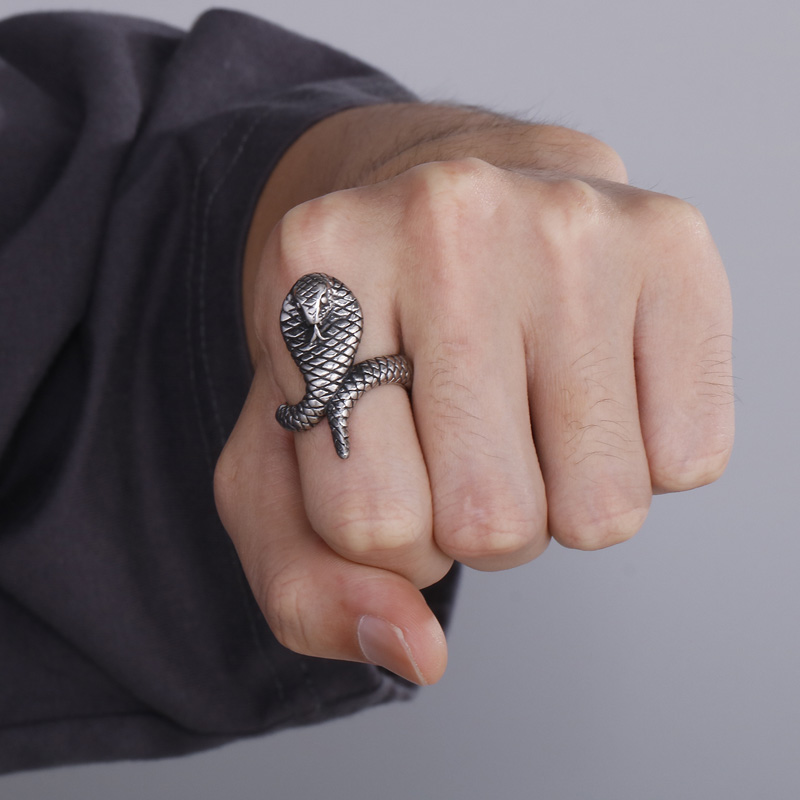 HAOYI-anillos de acero inoxida - Men'S Fashion Easter reseña y precio