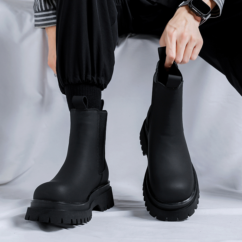 Botas de plataforma negras de  - Chelsea Boots Men reseña y precio