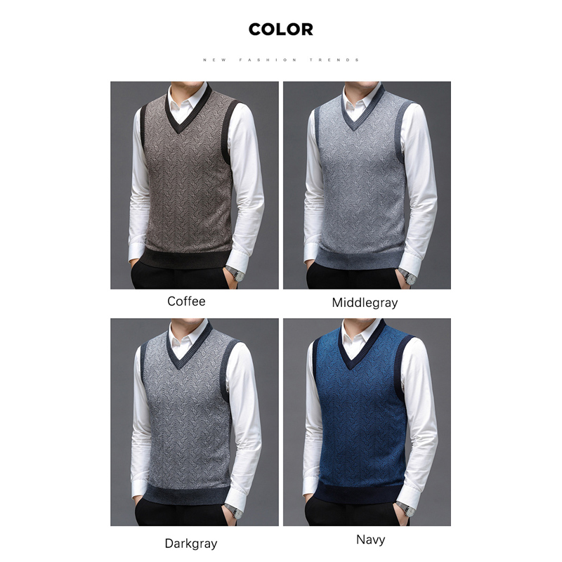 Suéter Marca BROWON para Hombr - Men'S Fashion V Neck Sweater reseña y precio