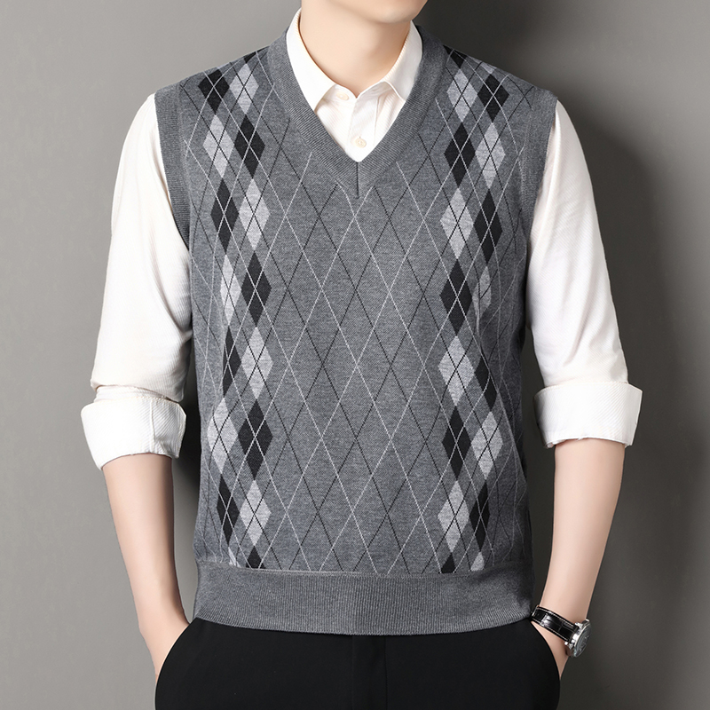 Cárdigan suéter chalecos hombr - Men'S Fashion V Neck Sweater reseña y precio