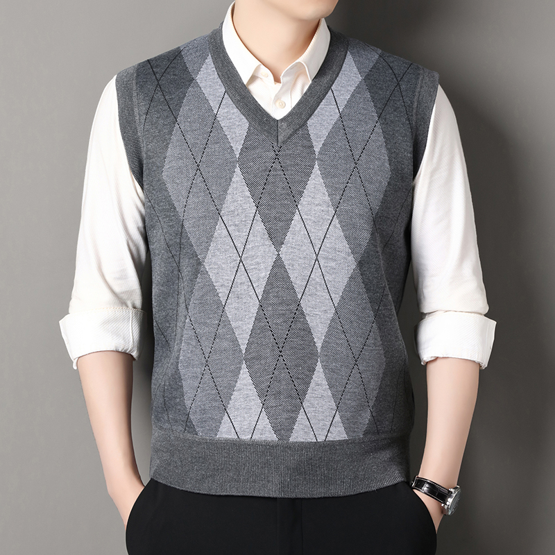 Cárdigan suéter chalecos hombr - Men'S Fashion V Neck Sweater reseña y precio