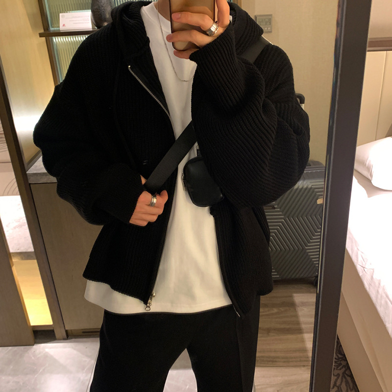 Suéter de punto coreano de mod - Men'S Fashion V Neck Sweater reseña y precio