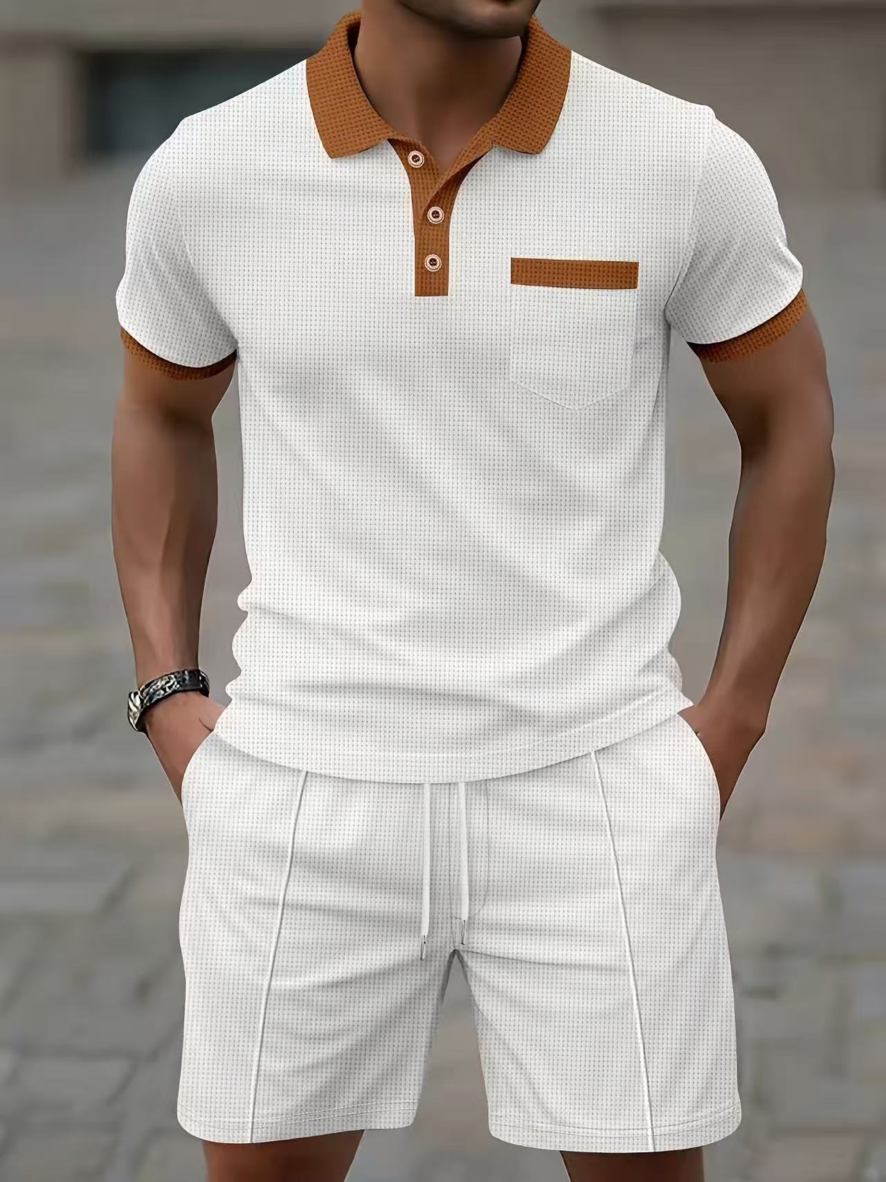 Conjunto de camiseta polo y pa - Men'S Fashion Course reseña y precio