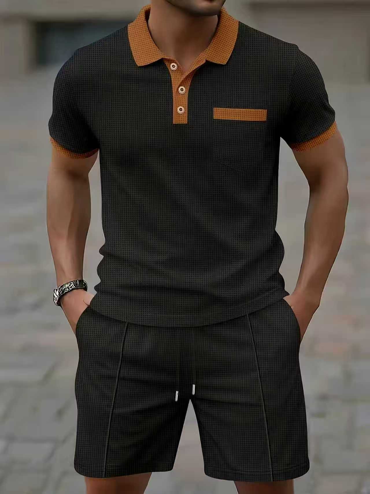 Conjunto de camiseta polo y pa - Men'S Fashion Course reseña y precio