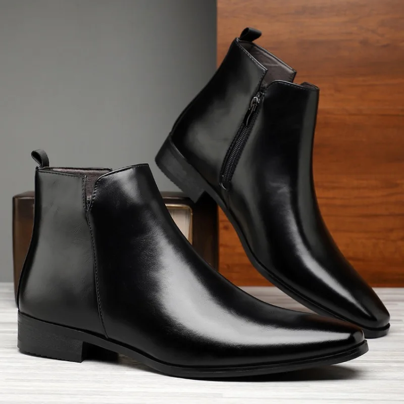 Nuevas botas para hombre, bota - Chelsea Boots Men reseña y precio