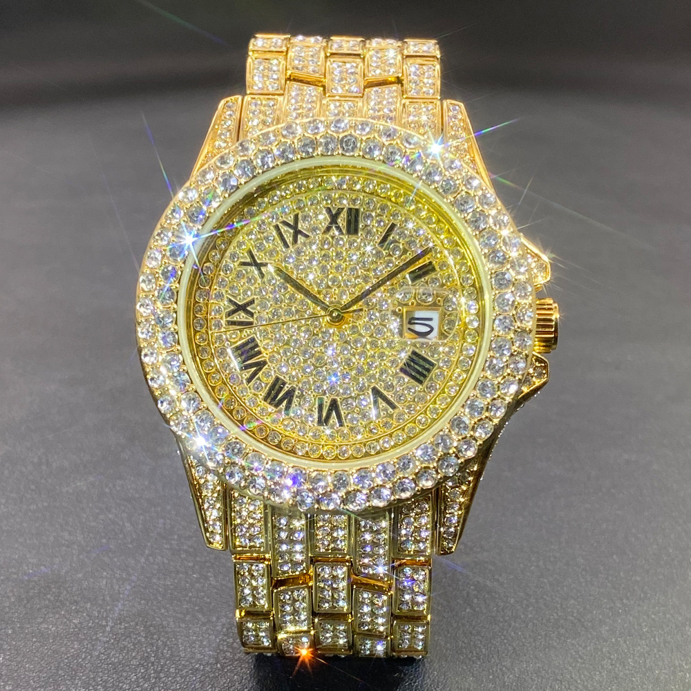 Reloj de Pulsera Grande Dorado - Mens Fashion Bracelet reseña y precio