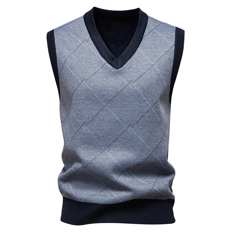 Suéter cálido de punto para ho - Men'S Fashion V Neck Sweater reseña y precio