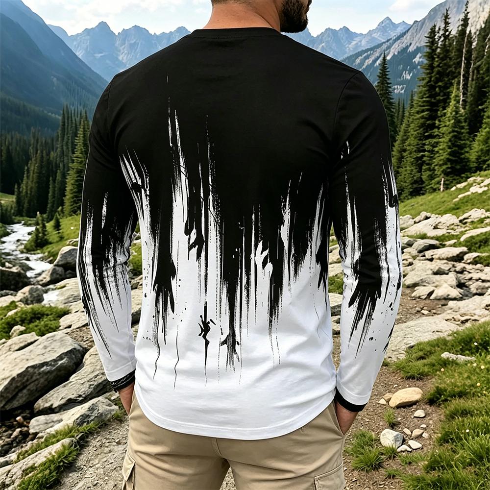 Camiseta de Manga Larga para H - Men'S Spring Fashion reseña y precio