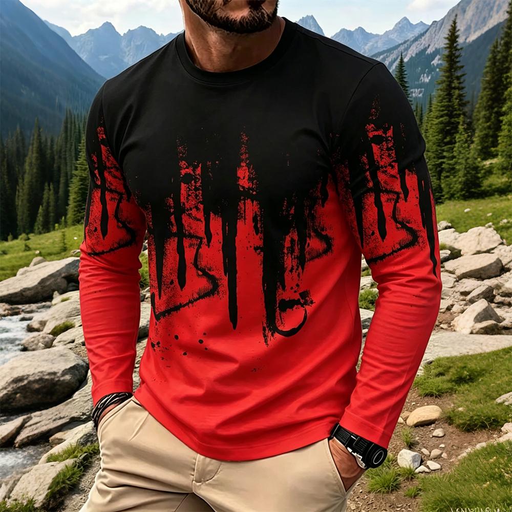 Camiseta de Manga Larga para H - Men'S Spring Fashion reseña y precio