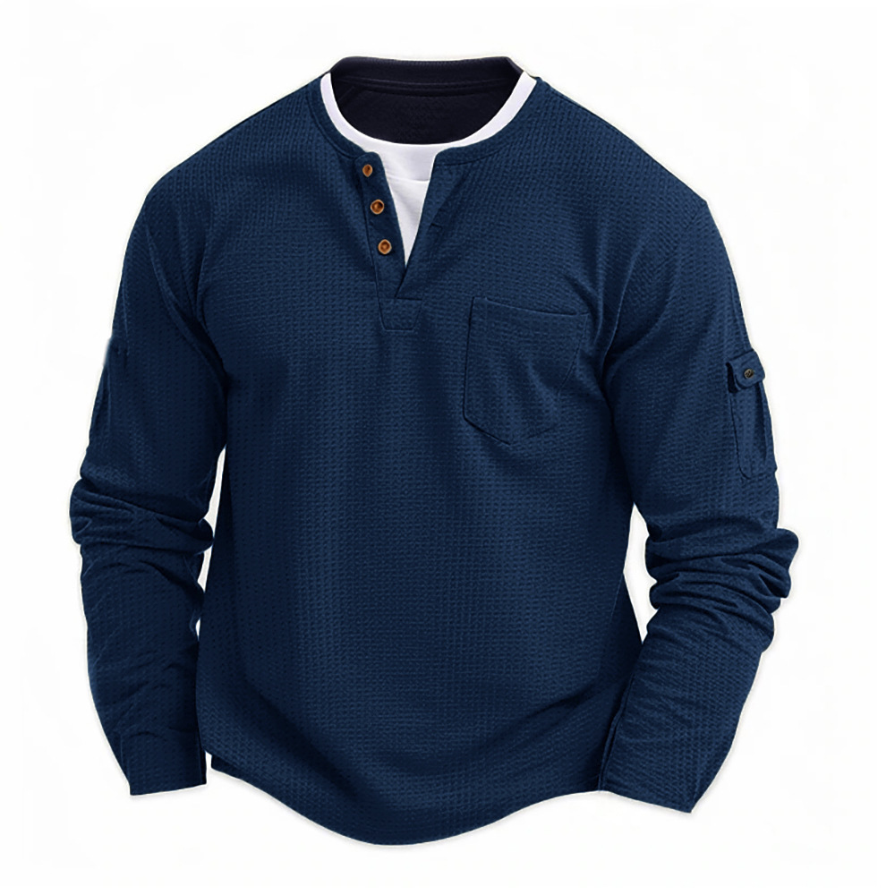 Nueva camisa de manga larga pa - Men'S Spring Fashion reseña y precio