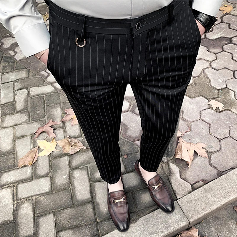Pantalones de traje para hombr - Formal Trouser Stretch reseña y precio